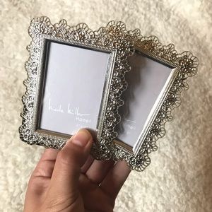 NICOLE MILLER || SILVER FRAME SET💝